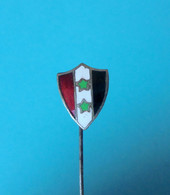 NOC United Arab Republic (UAR) For Olympic Games 1960 Rome - Old Enamel Pin Badge * Syria Egypt Jeuy Olympiques Olympia - Habillement, Souvenirs & Autres