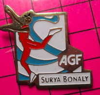 621 Pin's Pins / Beau Et Rare / THEME : SPORTS / PATINAGE ARTISTIQUE SURYA BONOLIT ASSURANCES AGF - Pattinaggio Artistico