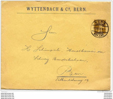 57 - 44 - Entier Postal Privé  "Wyttenbach &amp; Cie Bern" 1910 - Entiers Postaux