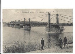 49 -  MONTJEAN - Pont Suspendu - Longueur  500 Mètres   62 - Other Municipalities