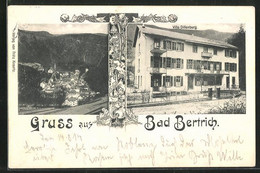 AK Bad Bertrich, Hotel Villa Dillenburg, Ortsansicht - Bad Bertrich