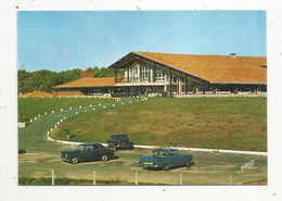 Cp , Automobiles ,40 , CAPBRETON , Village Vacances Famille VVF ,pavillon Central , écrite 1974 - Passenger Cars