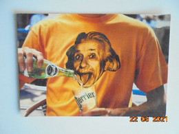 Carte Pub Perrier - Albert Einstein - Prix Nobel