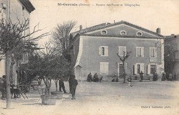 CPA 26 SAINT GERVAIS BUREAU DES POSTES ET TELEGRAPHES - Andere & Zonder Classificatie