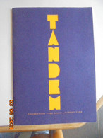 Tandem [parfum] Promotion Yves Saint Laurent 1994. - Zonder Classificatie