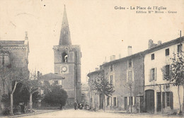 CPA 26 GRANE PLACE DE L'EGLISE - Other & Unclassified