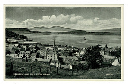 Ref 1487 - Early Postcard - Kerrera & Mull From Oban - Argyllshire Scotland - Argyllshire