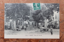 CADENET (84) - PLACE DU MARCHE - Cadenet