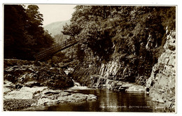 Ref 1489 - Judges Real Photo Postcard - Miners Bridge - Bettws-Y-Coed Wales - Caernarvonshire