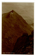 Ref 1489 - Judges Real Photo Postcard - Crib Goch - Caernarvonshire Wales - Caernarvonshire