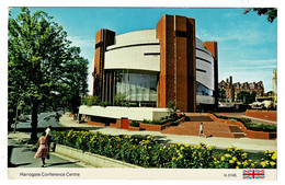 Ref 1489 - 1988 Postcard - Harrogate Conference Centre - Yorkshire - Harrogate