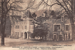 CPA 26 HOSTELLERIE DU CHAMP DE LA SOURCE A PONSAS - Andere & Zonder Classificatie