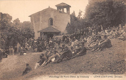 CPA 26 LENS LESTANG PELERINAGE DE NOTRE DAME DE CHATENAY - Otros & Sin Clasificación