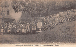 CPA 26 LENS LESTANG PELERINAGE DE NOTRE DAME DE CHATENAY - Otros & Sin Clasificación