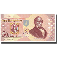 Billet, États-Unis, 50 Dollars, NEW HAMPSHIRE, NEUF - Te Identificeren