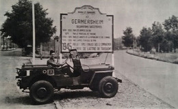 GERMERSHEIM Jeep Rhin Et Danube  1946 - 1939-45