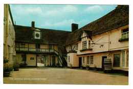 Ref 1490 - J. Salmon Postcard -The George Hotel Huntingdon - Huntingdonshire