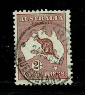 Ref 1491 - Australia 1929 2/=  Kangeroo SG 110 - Fine Used Stamp - Oblitérés