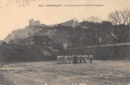 CPA 25 BESANCON LA CITADELLE ET LE PETIT POLYGONE - Besancon