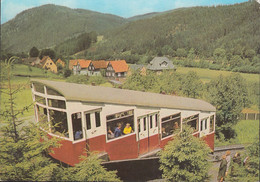 D-98744 Oberweißbach/Thür. Wald - Eisenbahn - Steilste Bergbahn Der Welt - An Der Talstation - Train - Oberweissbach