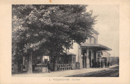 CPA 25 VOUJAUCOURT LA GARE (cpa Rare - Sonstige & Ohne Zuordnung