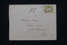 BELGIQUE - Enveloppe De Callenelle Pour La France En 1884 - L 100100 - 1884-1891 Léopold II