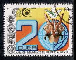 Cuba 1981 Mi# 2581 Used - Nonaligned Countries Movement, 20th Anniv. - Oblitérés
