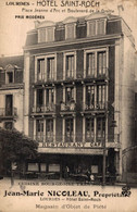 NIM 29220  LOURDES  HOTEL ST ROCH  PLACE JEANNE D ARC - Lourdes