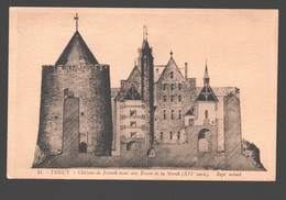 Theux - Château De Franchimont Sous Erard De La Marck - Dessin - Souvenir Excursion Scolaire Mortier Blegny - Theux