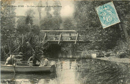 Pacy Sur Eure * Un Coin Pittoresque Au Bord De L'eure * Barque * Passerelle - Pacy-sur-Eure