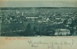 AK 1899 Gruss Aus Mindelheim Unterallgäu, Ortspartie, Gelaufen - Mindelheim