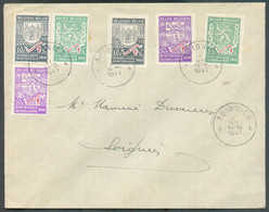 ARMOIRIES 2Fr.50. Obl. Sc BRUXELLES 1 sur Enveloppe Recommandée Du 20-V-1941 Vers Horion-Hozemont . TTB  R. - 18282 - Lettres & Documents