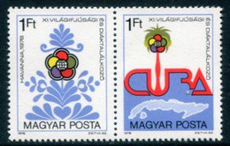 HUNGARY 1978 Youth And Student Games MNH /**.  Michel 3303-04 - Neufs