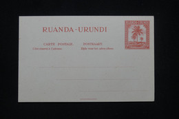 RUANDA URUNDI - Entier Postal Non Circulé - L 100141 - Entiers Postaux