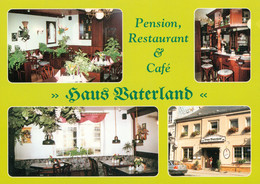 AK Zehdenick Haus Vaterland Pension Restaurant Cafe Berliner Straße 31 - Zehdenick