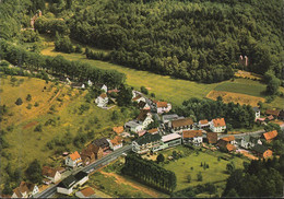 D-63875 Mespelbrunn Im Spessart - Ortsansicht (hinten Links Das Schloß) - Luftbild - Aerial View - Aschaffenburg