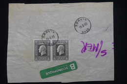 NORVÈGE - Grand Fragment En Economique En 1993 De Sorvik  - L 100176 - Storia Postale