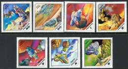 HUNGARY 1978 Future Space Exploration MNH /**.  Michel 3265-71 - Unused Stamps