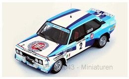 Fiat 131 Abarth - W. Röhrl/Ch. Geistdörfer - 2nd New Zealand 1980 #2 - Troféu - Trofeu