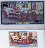Iso - Sweden 1979 Rowland Hill (Benz) - Original Artwork For Deluxe Sheet (1000 Value) Comprising Coloured Illustration - Emissions Locales
