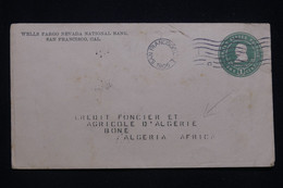 ETATS UNIS - Entier Postal Commercial De San Francisco En 1906 Pour Bône ( Algérie ) - L 100199 - 1901-20