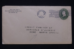 ETATS UNIS - Entier Postal Commercial De San Francisco En 1907 Pour Bône ( Algérie ) - L 100201 - 1901-20