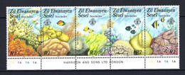 ⭐ Seychelles / Zil Eloigne Sesel - YT N° 134 à 138 ** - Neuf Sans Charnière - 1986 ⭐ - Seychellen (1976-...)