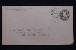 ETATS UNIS - Entier Postal Commercial De San Francisco En 1906 Pour Bône ( Algérie ) - L 100204 - 1901-20