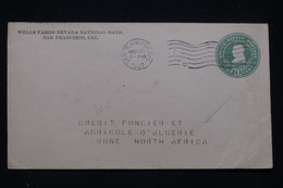 ETATS UNIS - Entier Postal Commercial De San Francisco En 1907 Pour Bône ( Algérie ) - L 100207 - 1901-20