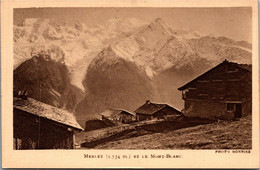 74 - MERLET ( 1.534m. ) Et Le Mont Blanc - Messery