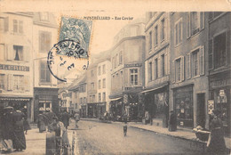 CPA 25 MONTBELIARD RUE CUVIER - Montbéliard