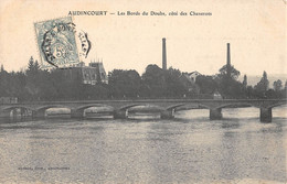 CPA 25 AUDINCOURT LES BORDS DU DOUBS COTE DES CHAVEROTS - Autres & Non Classés