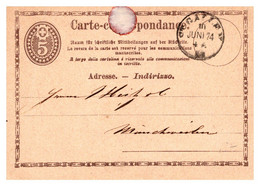 Suisse - Entiers Postaux - Entiers Postaux