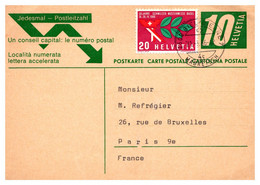 Suisse - Entiers Postaux - Stamped Stationery